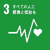 3,すべての人に健康と福祉を