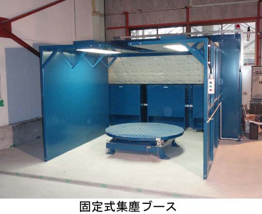 固定式集塵ブース